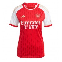 Arsenal Eddie Nketiah #14 Replica Home Shirt Ladies 2023-24 Short Sleeve